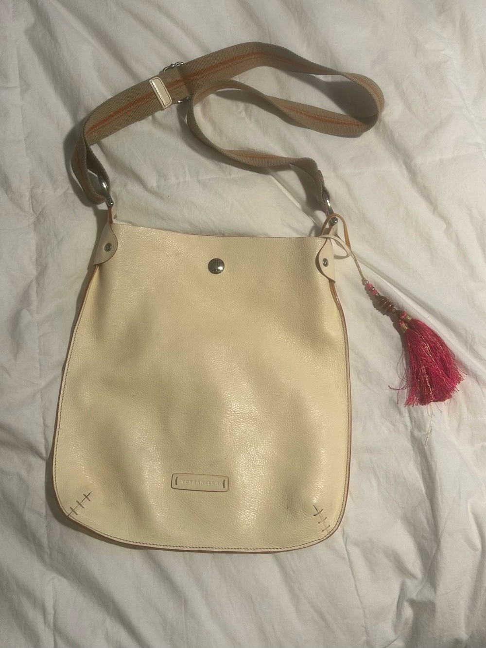 Toscanella Crossbody Leather Messenger Bag